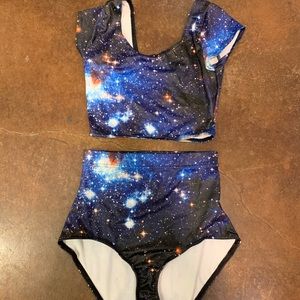 Black Milk Galaxy swimsuit